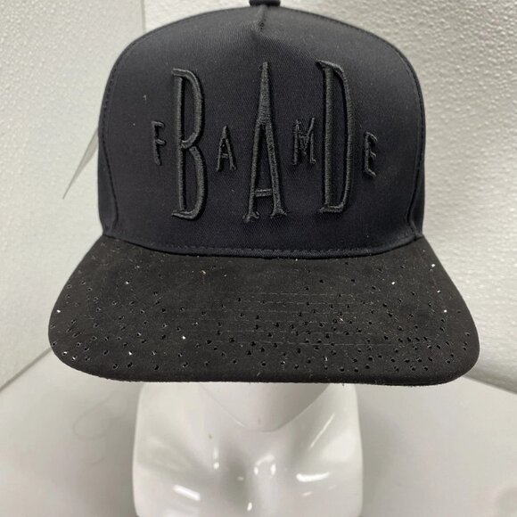 1Iron Trendy Unisex “Bad Fame” Baseball Cap – Black One Size